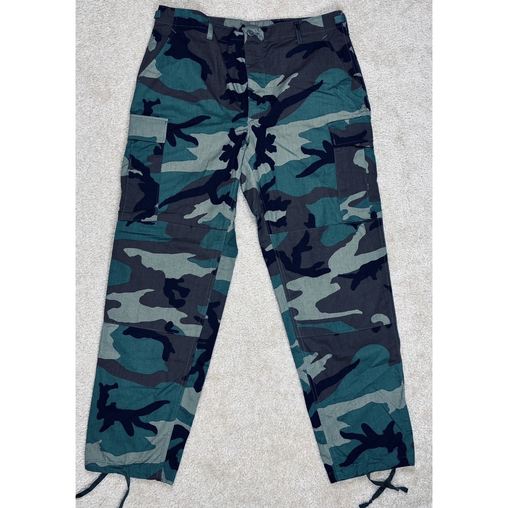 1997 USGI Propper Woodland BDU Pants Large Regular 40X33 Military Combat Camo